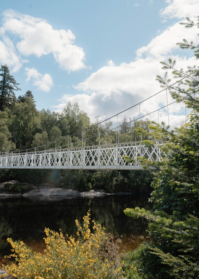Cambus o’ May Suspension Bridge