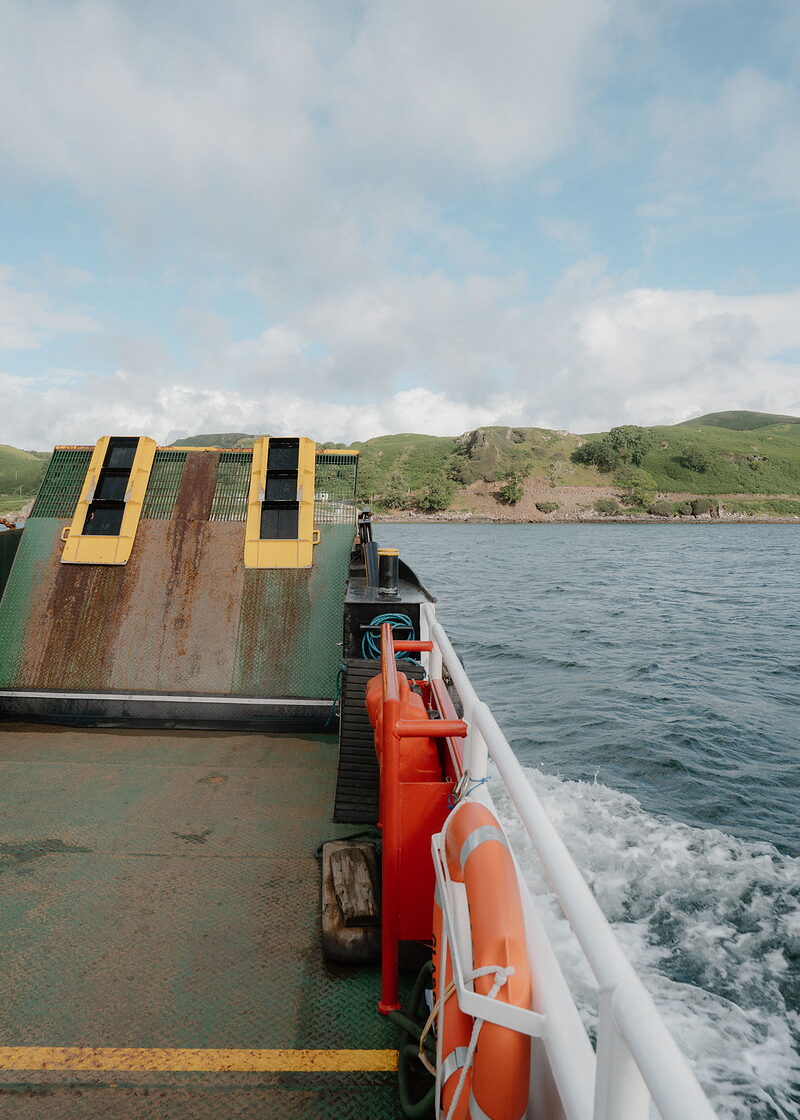 Iona Abbey and the Nunnery by the ferry from Fionnphort