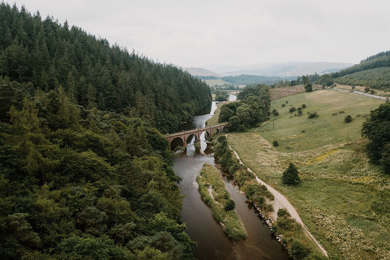 Cademuir Hill and its forts, by Peebles