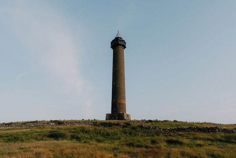 A walk up Peniel Heugh to the Waterloo Monument