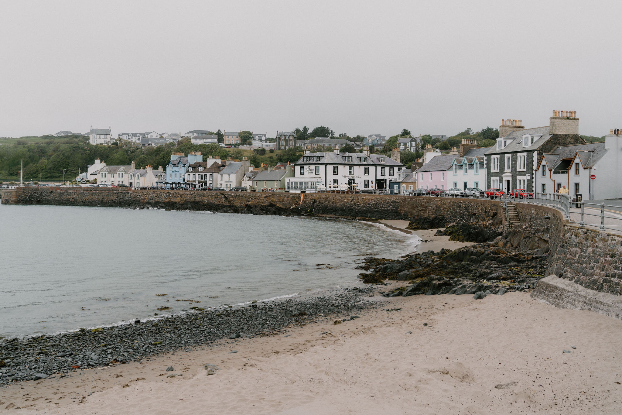An evening round Portpatrick harbour and supper by the sea