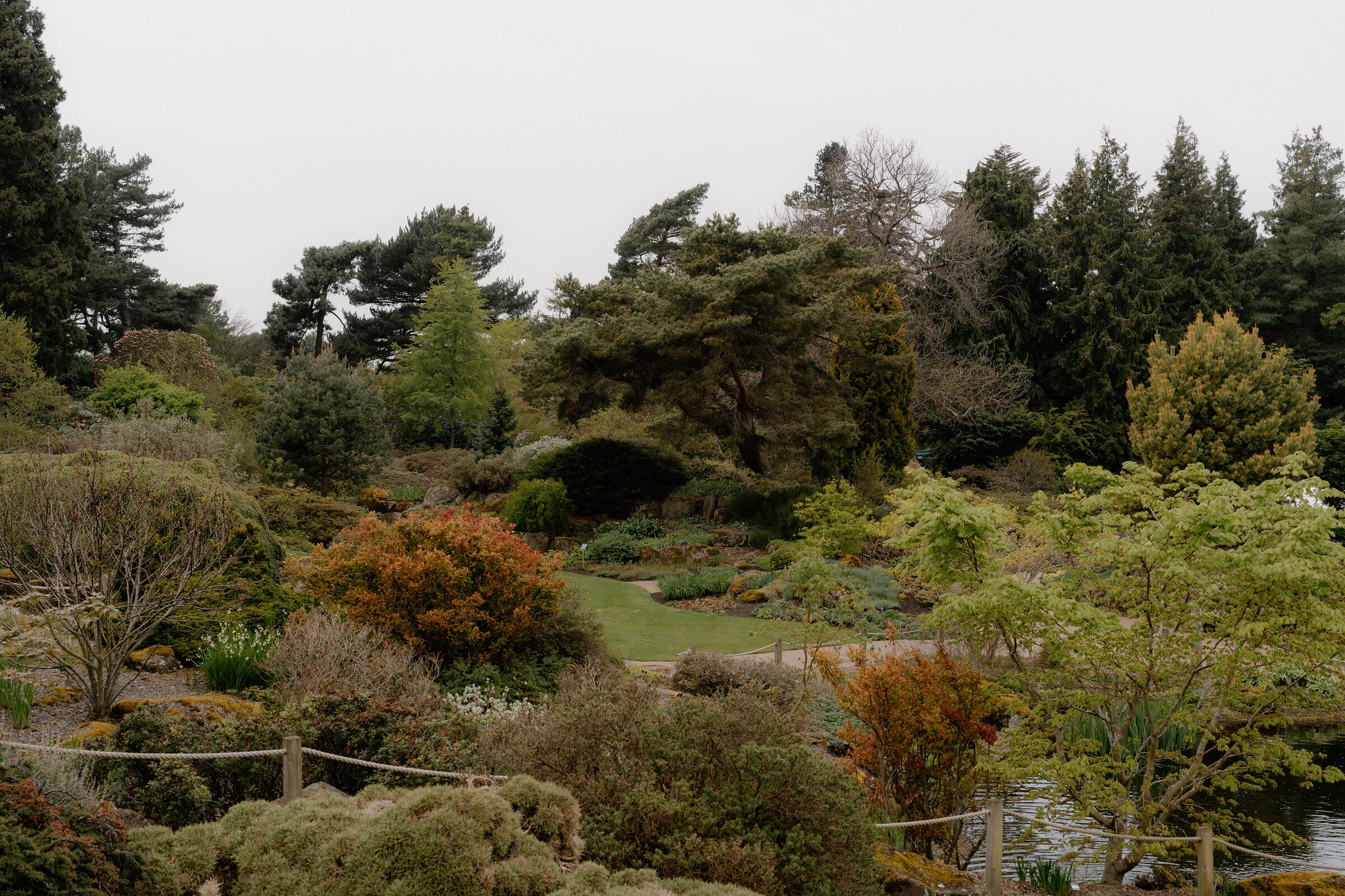 Inverleith Park, the Botanics and dinner at Cardinal