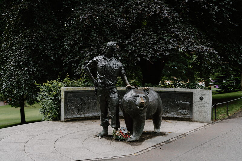 Wojtek the Soldier Bear Memorial