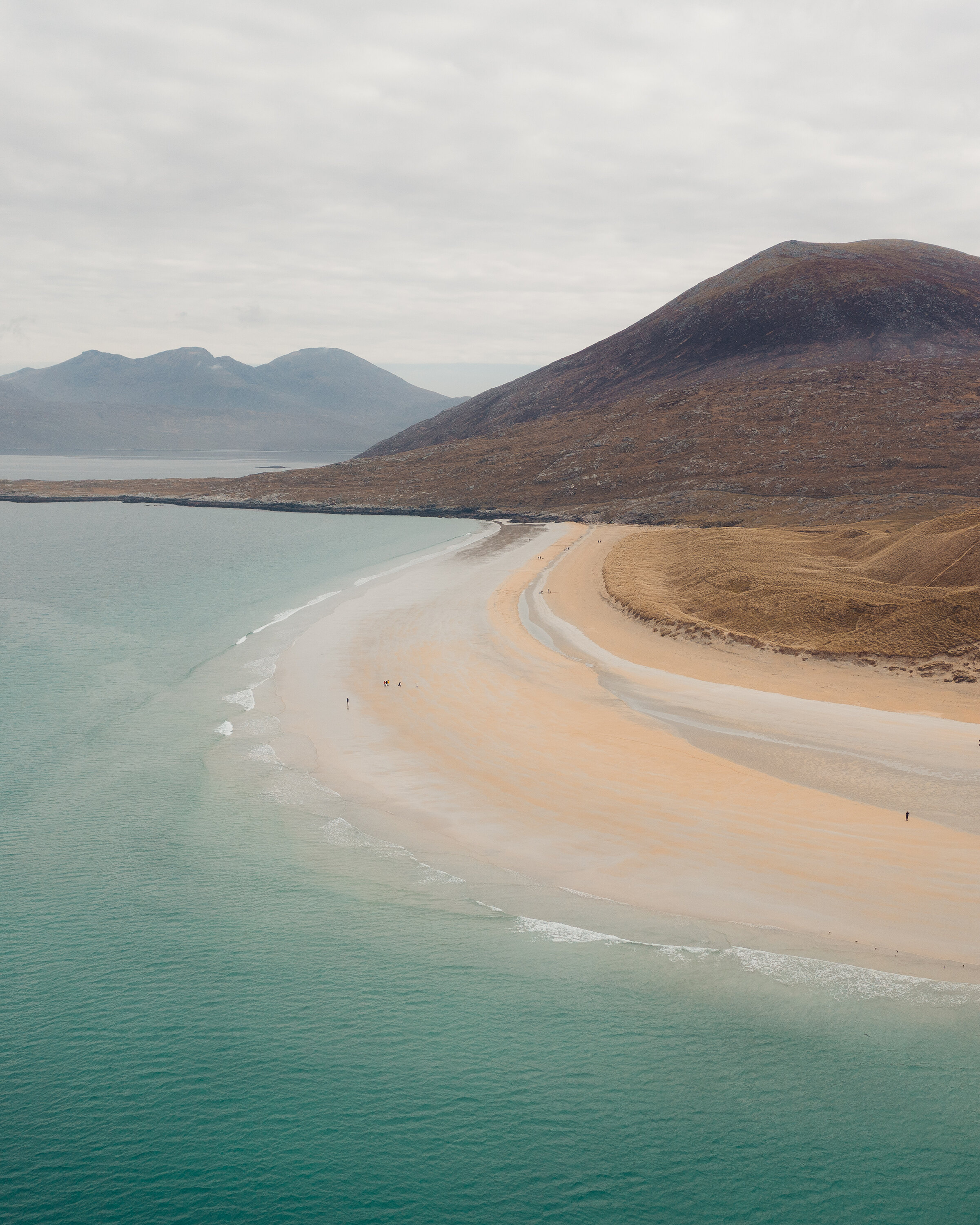 Luskentyre sands and dunes walk on Harris