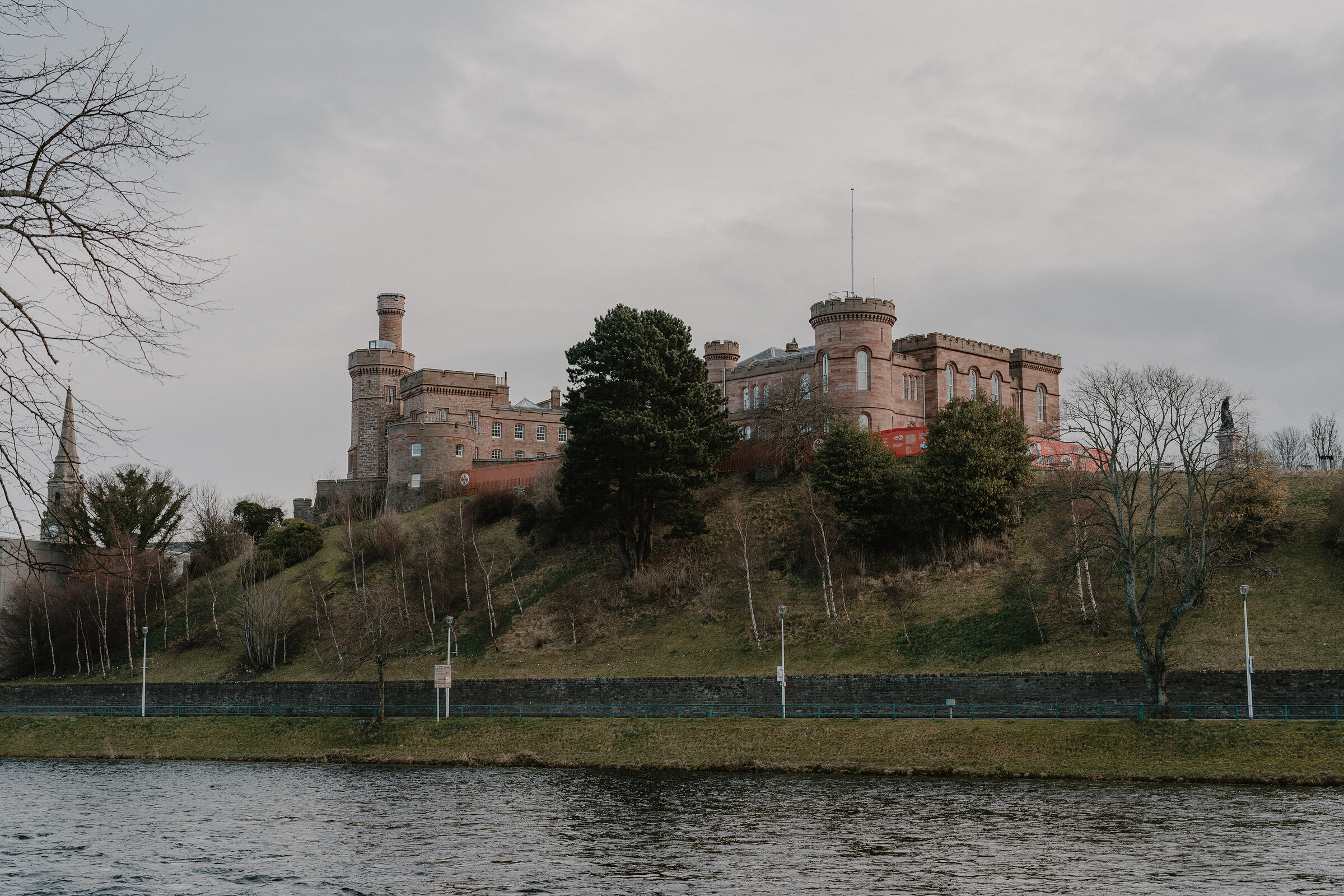 A wet day in Inverness