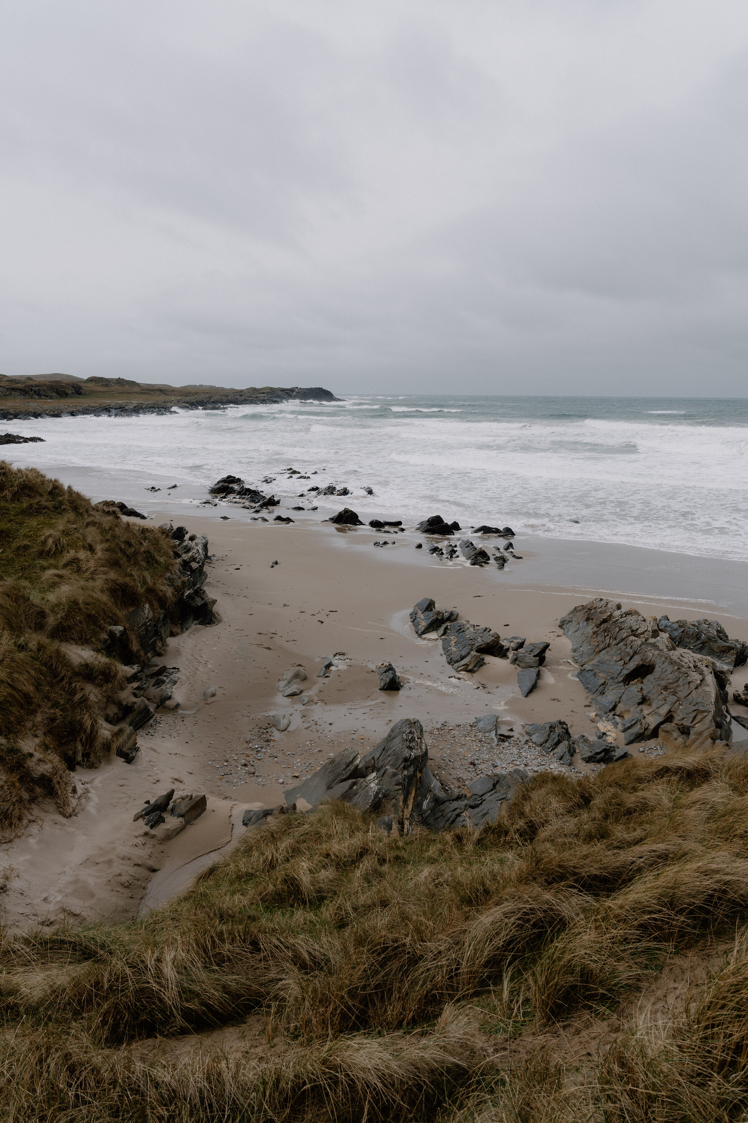 Saligo Bay and lunch at Kilchoman Distillery