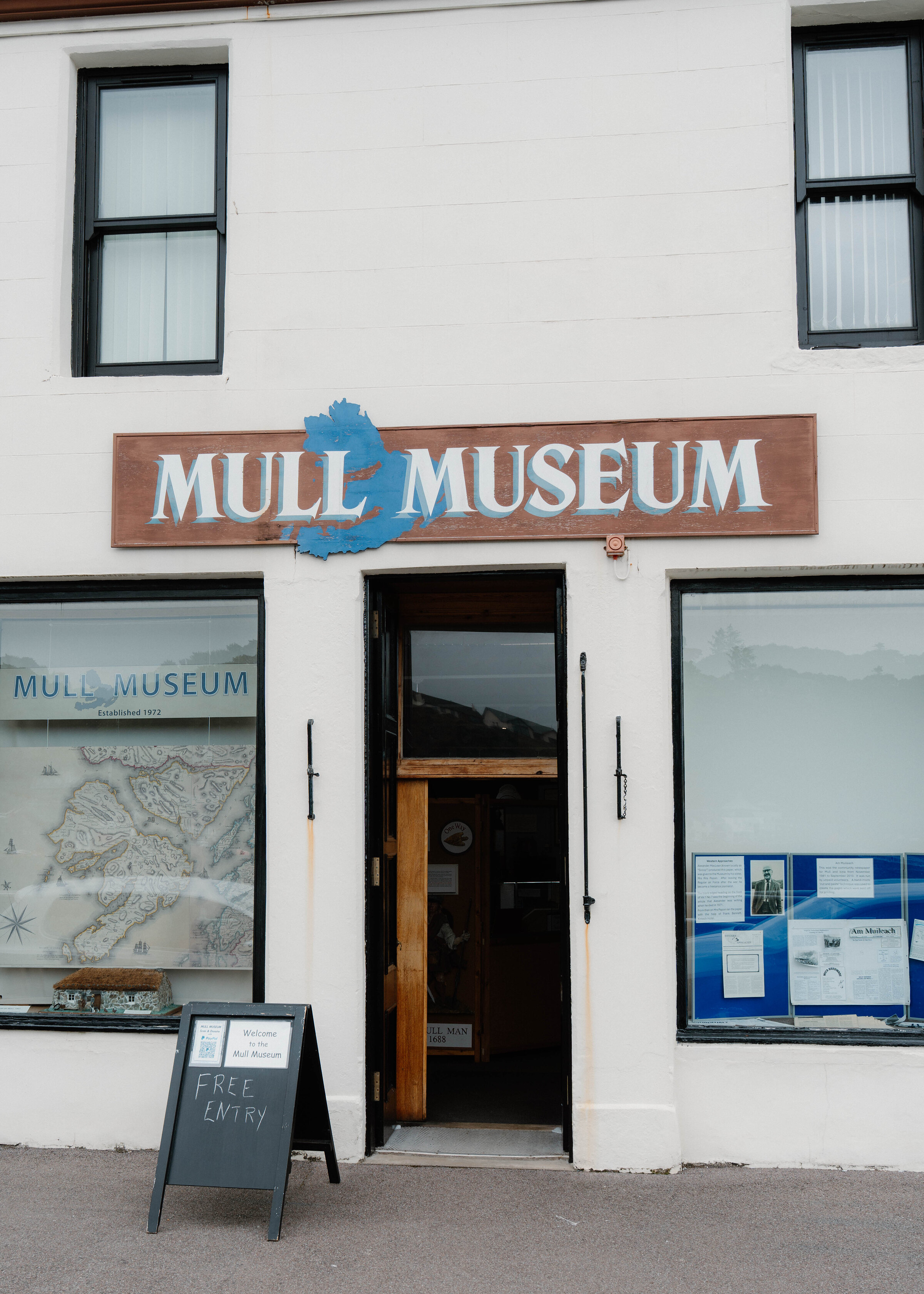 Mull Museum and lunch at the Galleon