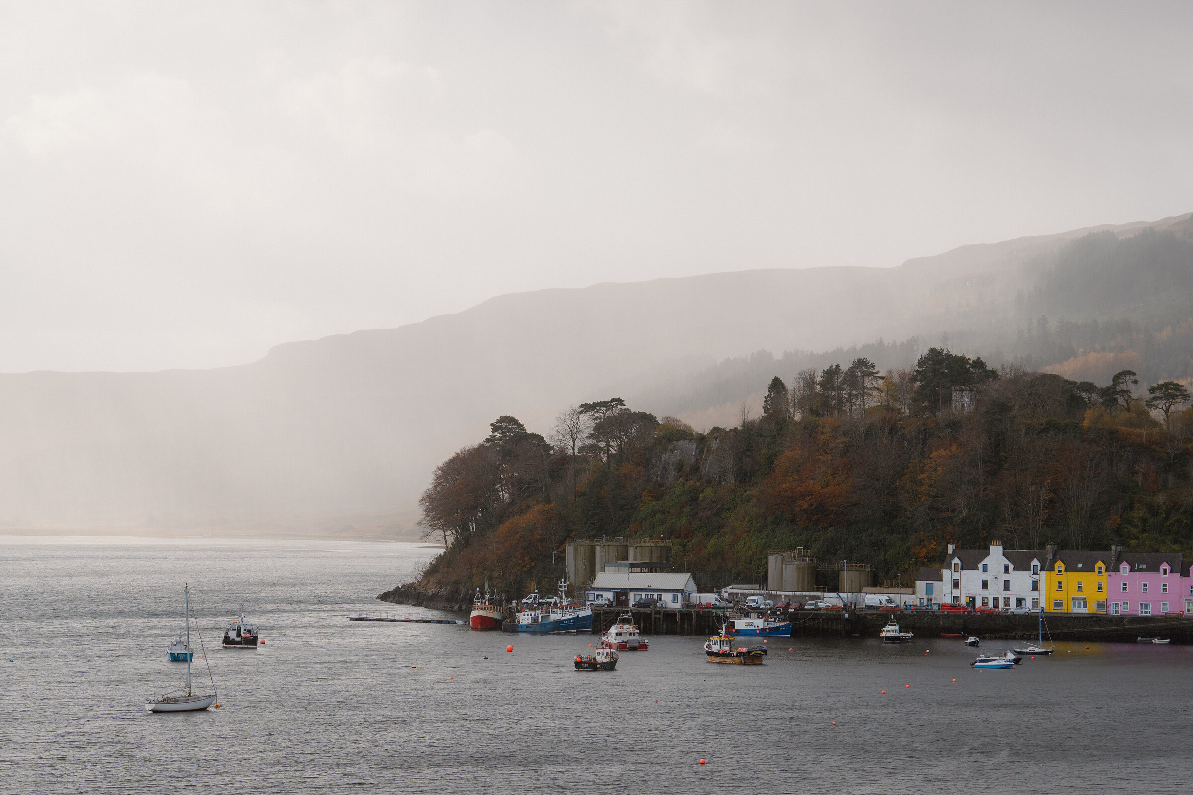 A Day Ashore in Portree, Skye