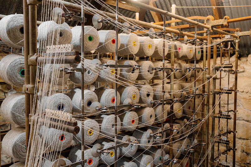 The pedal-powered looms of Skye Weavers in Glendale