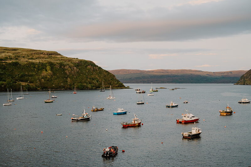 The boat from Portree pier
