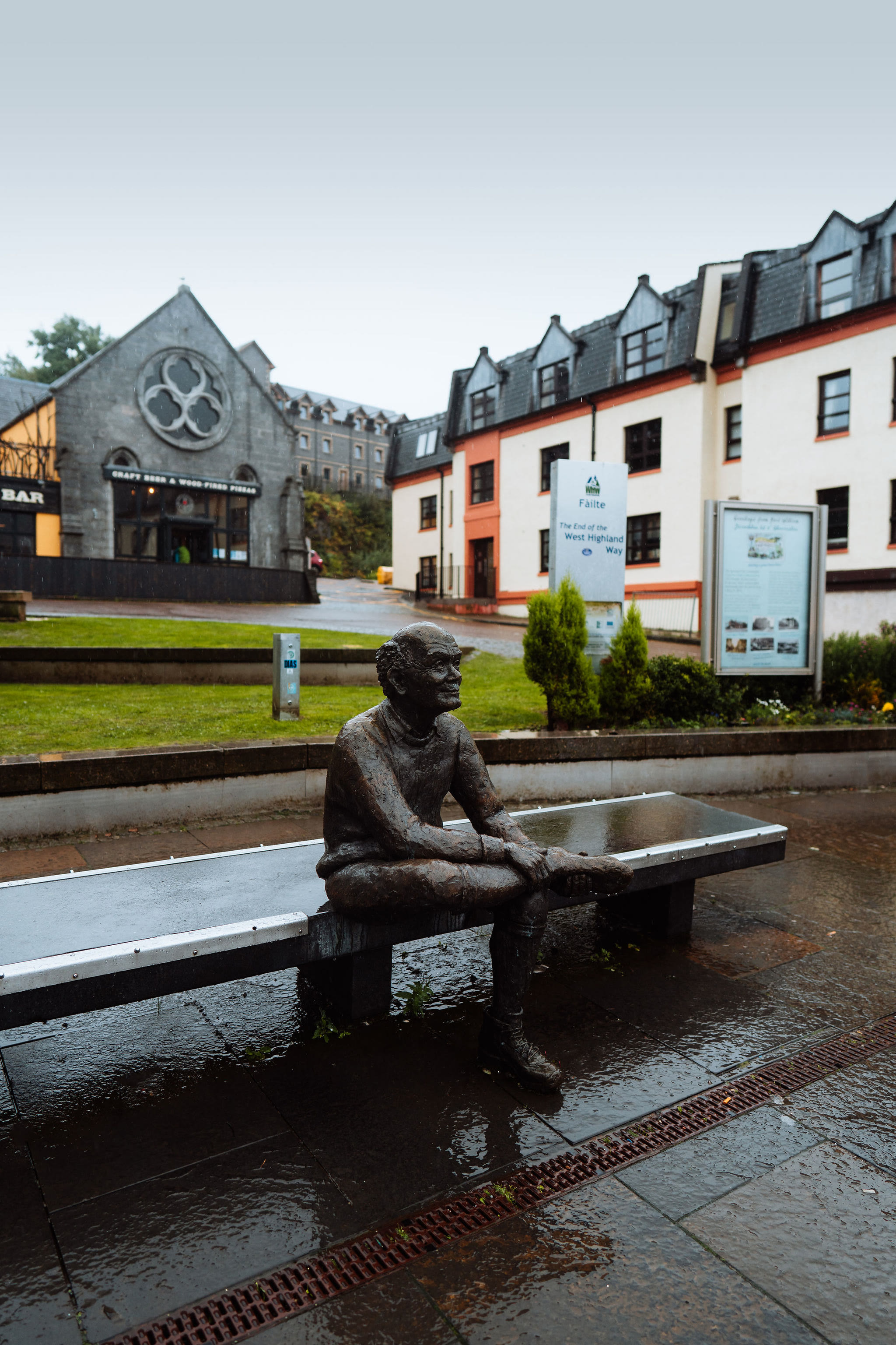 Breakfast at the Wildcat and the end of the West Highland Way