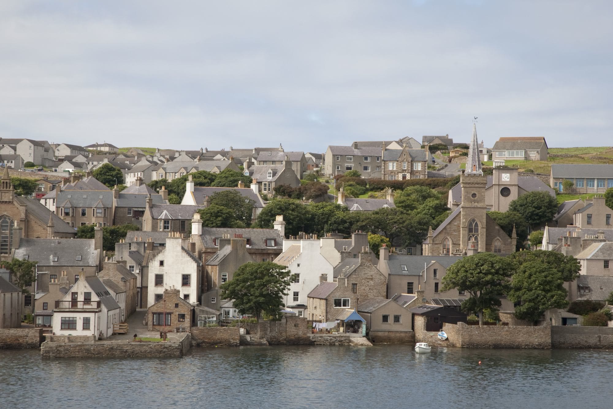 A harbour sauna at Ness Slip, Stromness