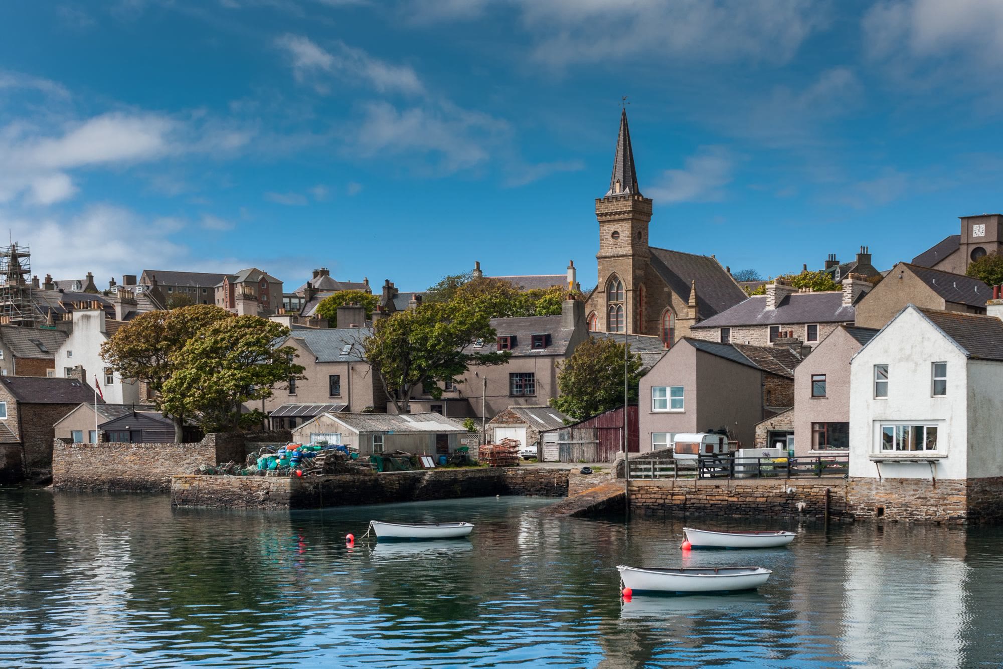 Stromness for the day, by the ferry from Scrabster