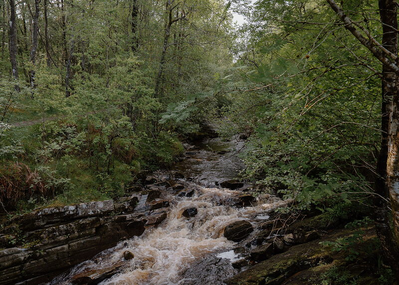 The Allt na Bogair walk from Carie on Loch Rannoch