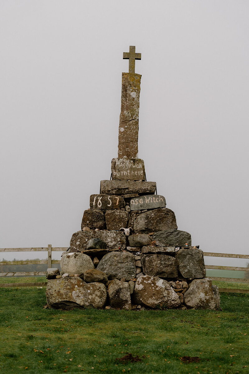 Maggie Wall Witch Monument