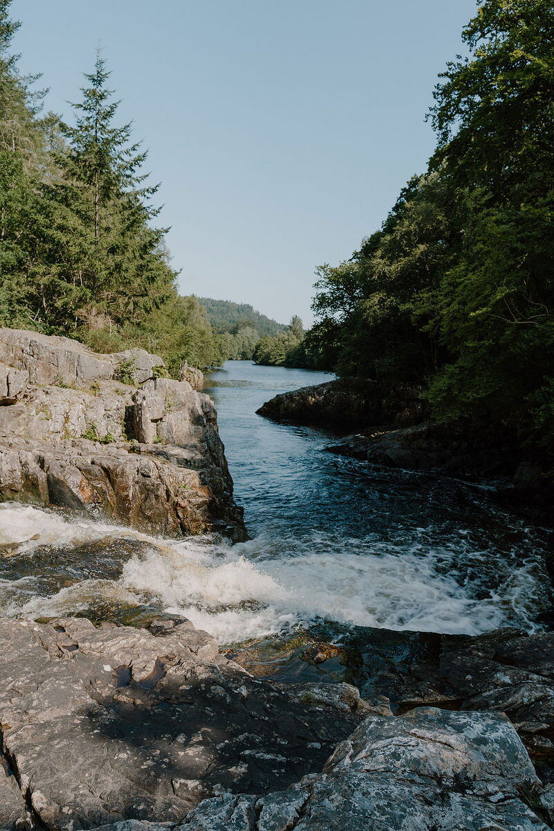 A walk up Glen Tilt to Gilbert's Bridge