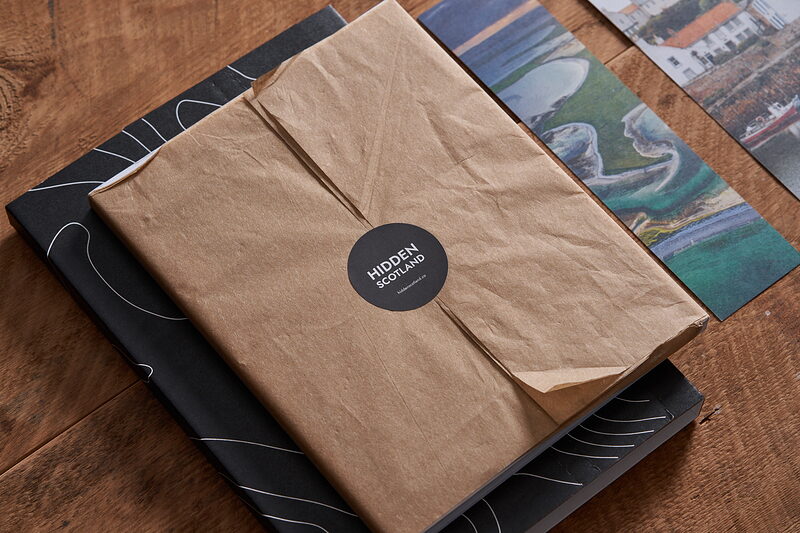Subscriber copies are wrapped in tissue