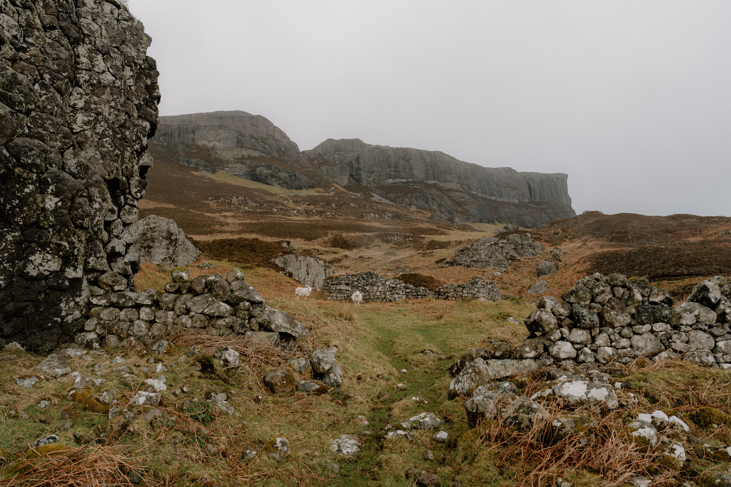 A walk to Grulin, Eigg's cleared township