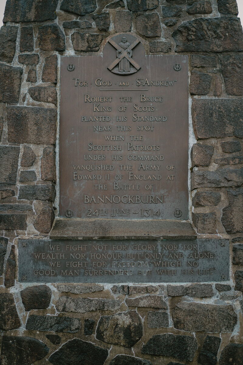 The Borestone Heritage Trail walk from Bannockburn
