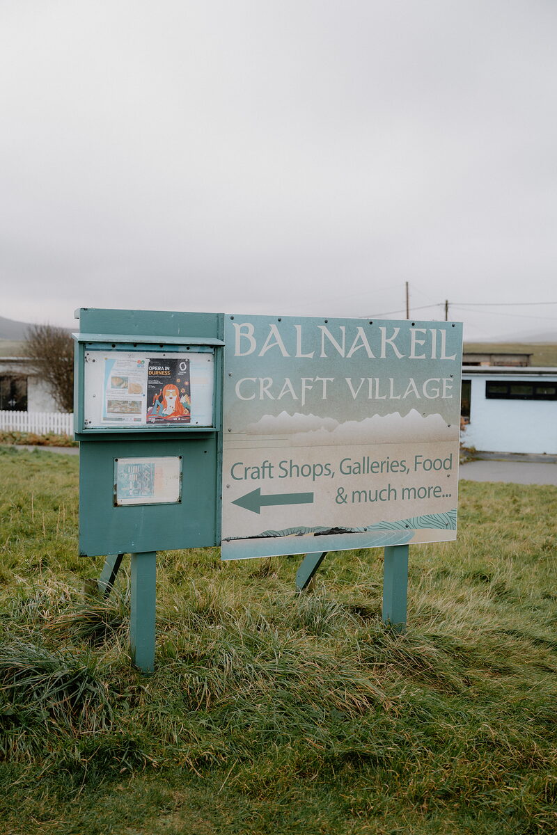 The Cape Wrath boat and minibus