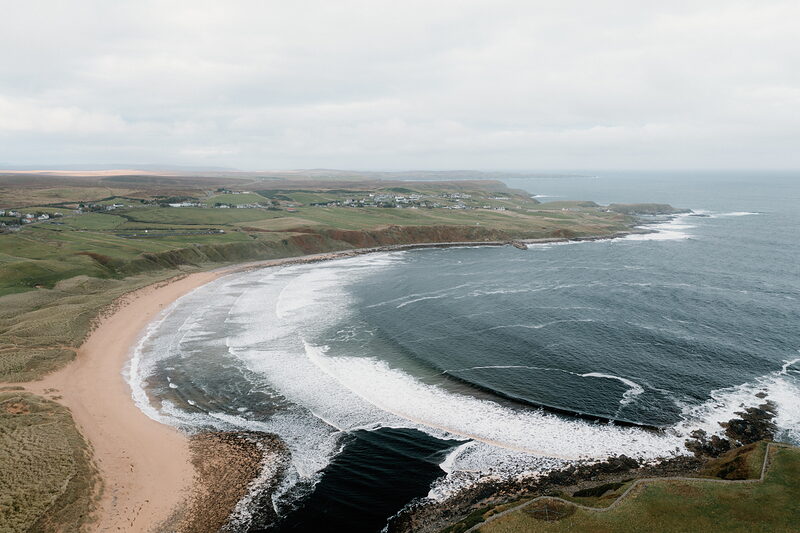 A walk to Melvich Beach and the mouth of the Halladale