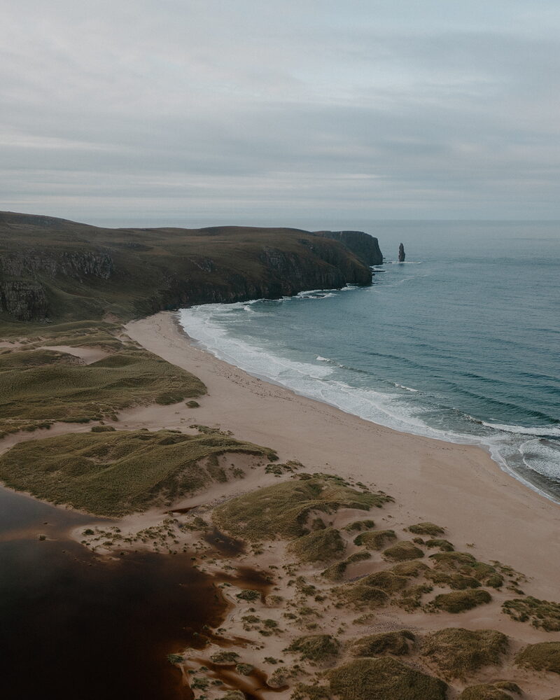 Sandwood Bay, the walk from Blairmore