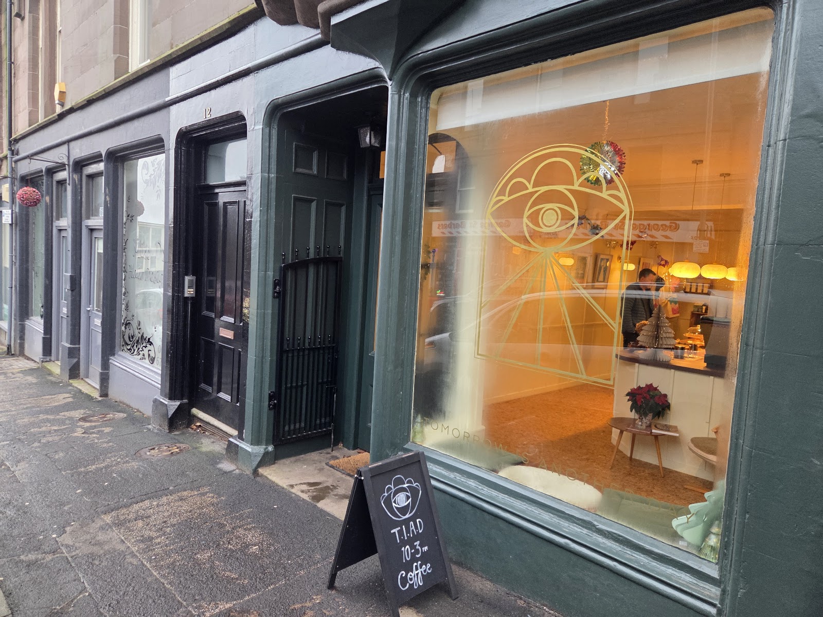 The window of Tomorrow Is Another Day on George Street, Montrose.