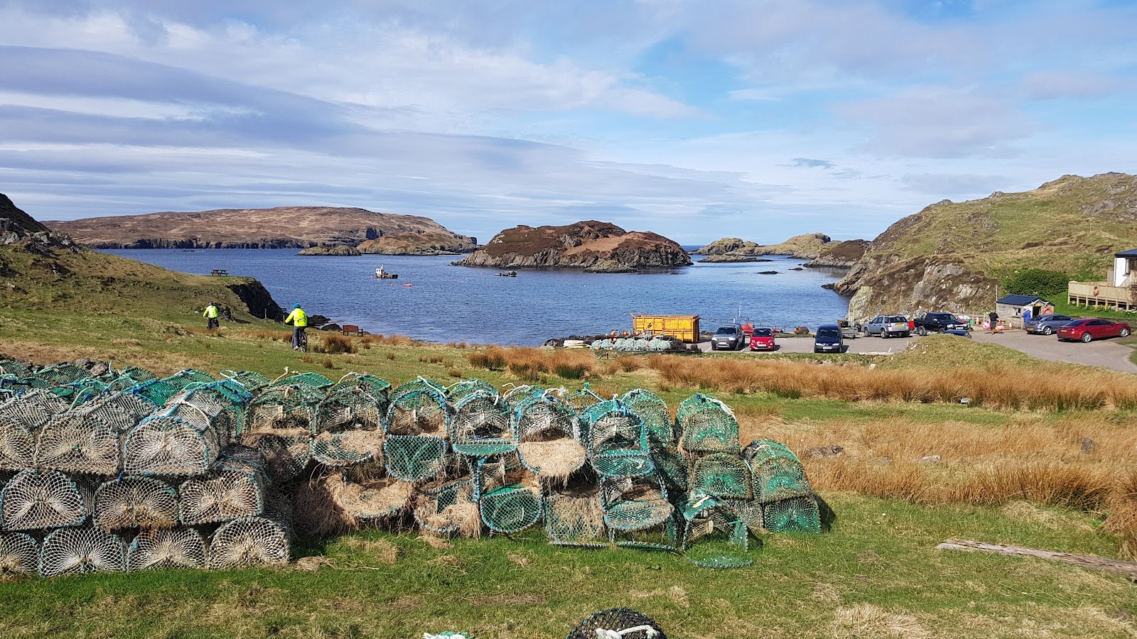 The Handa Island boat from Tarbet
