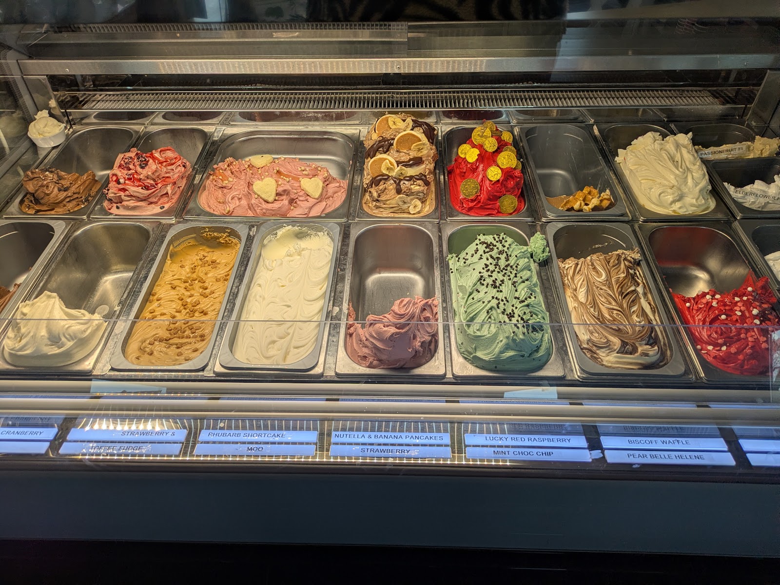 Breakfast and farm ice cream at Stewart Tower Dairy