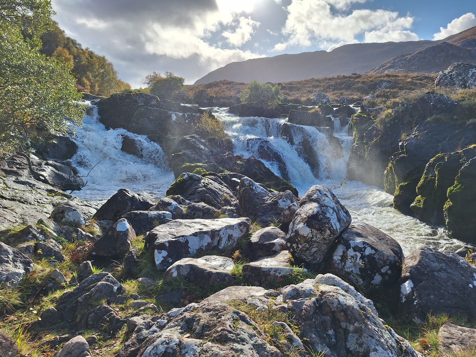 A walk to the Falls of Balgy on Upper Loch Torridon