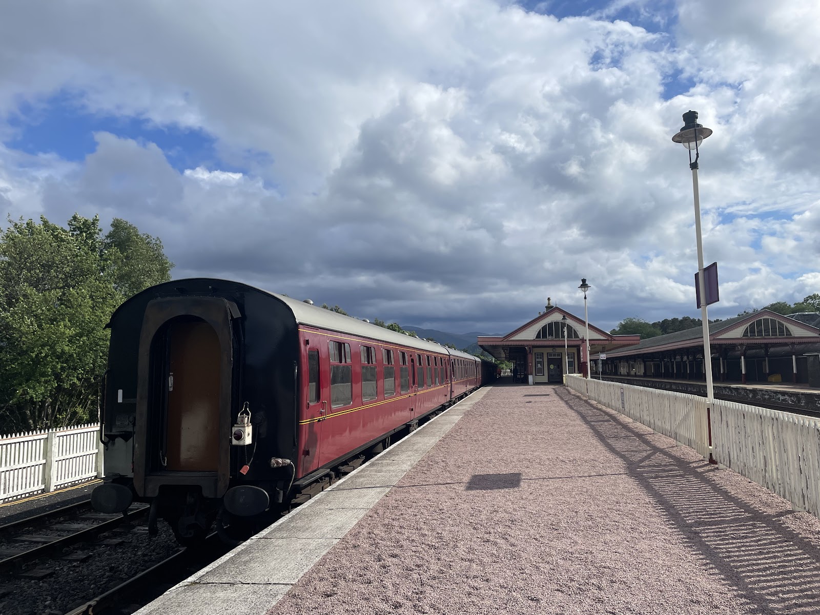 The train back to Broomhill