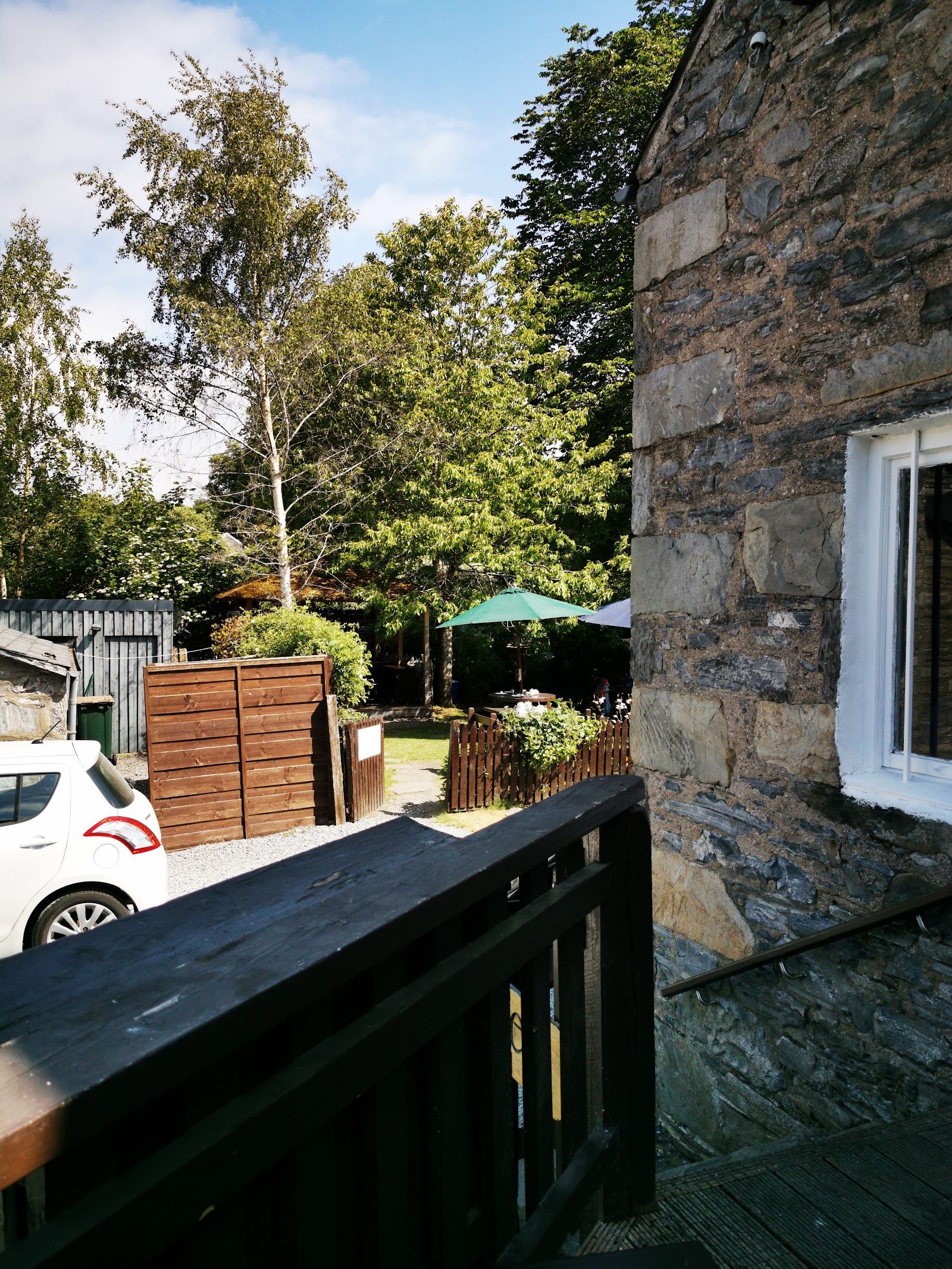 Baking from the mill's own flour at the Blair Atholl Watermill tearoom.