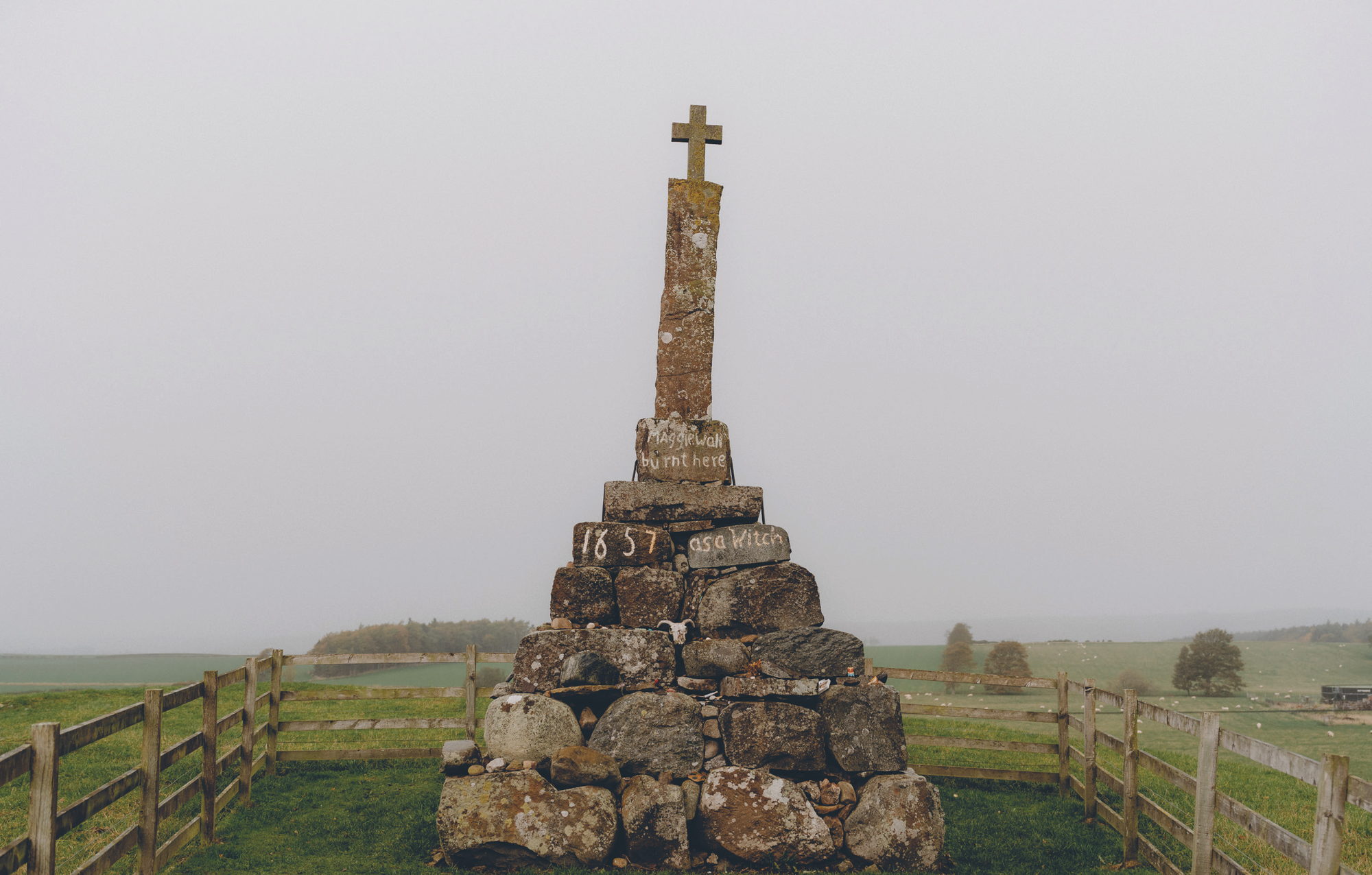 Maggie Wall Witch Monument