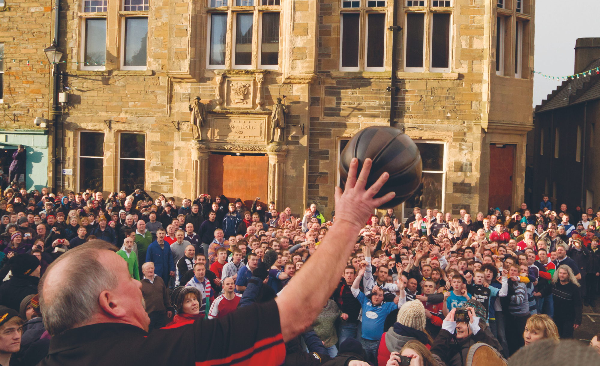 Kirkwall Ba’ Game, photo credit Mark Ferguson