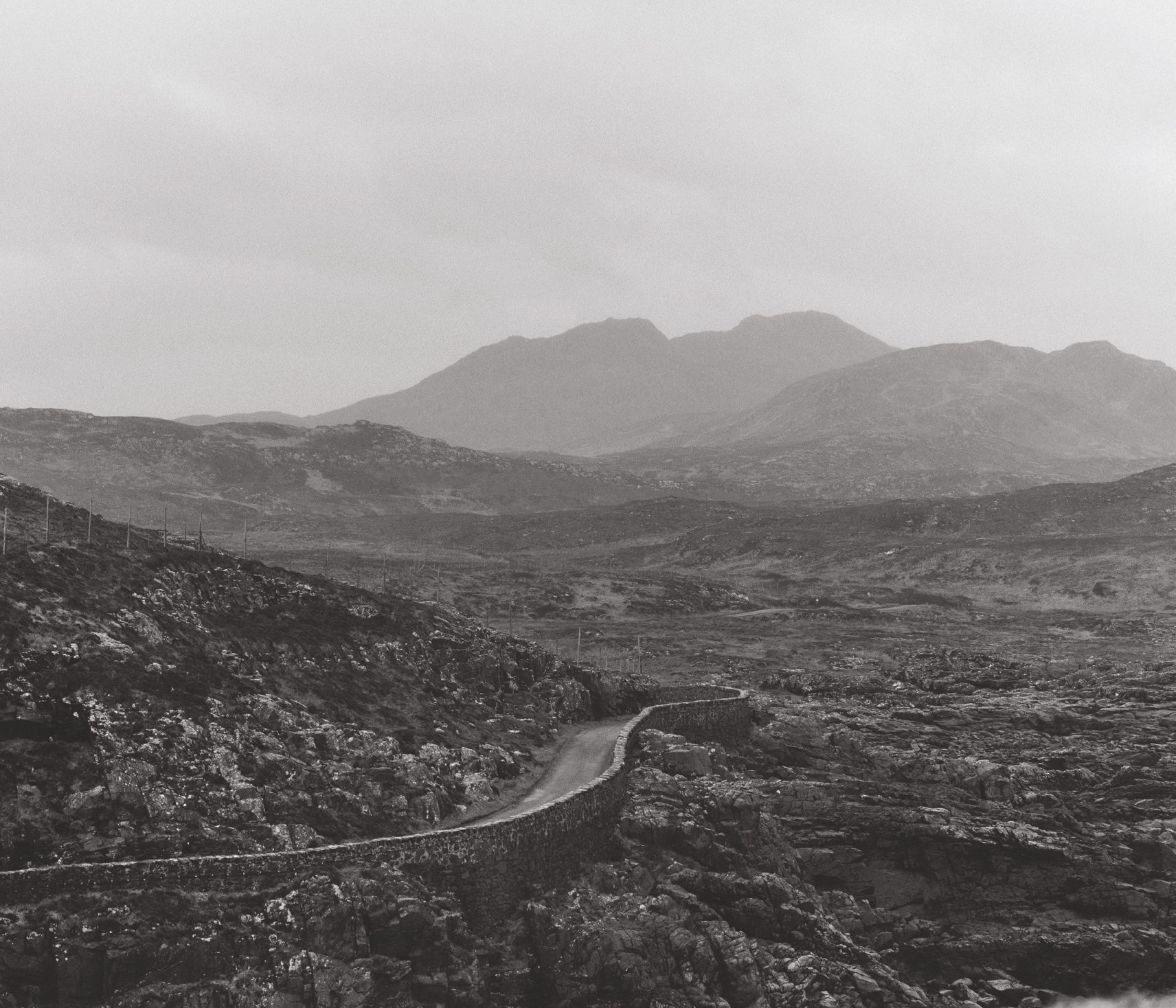 View inland from Ardnamurchan lighthouse. No one around for miles.