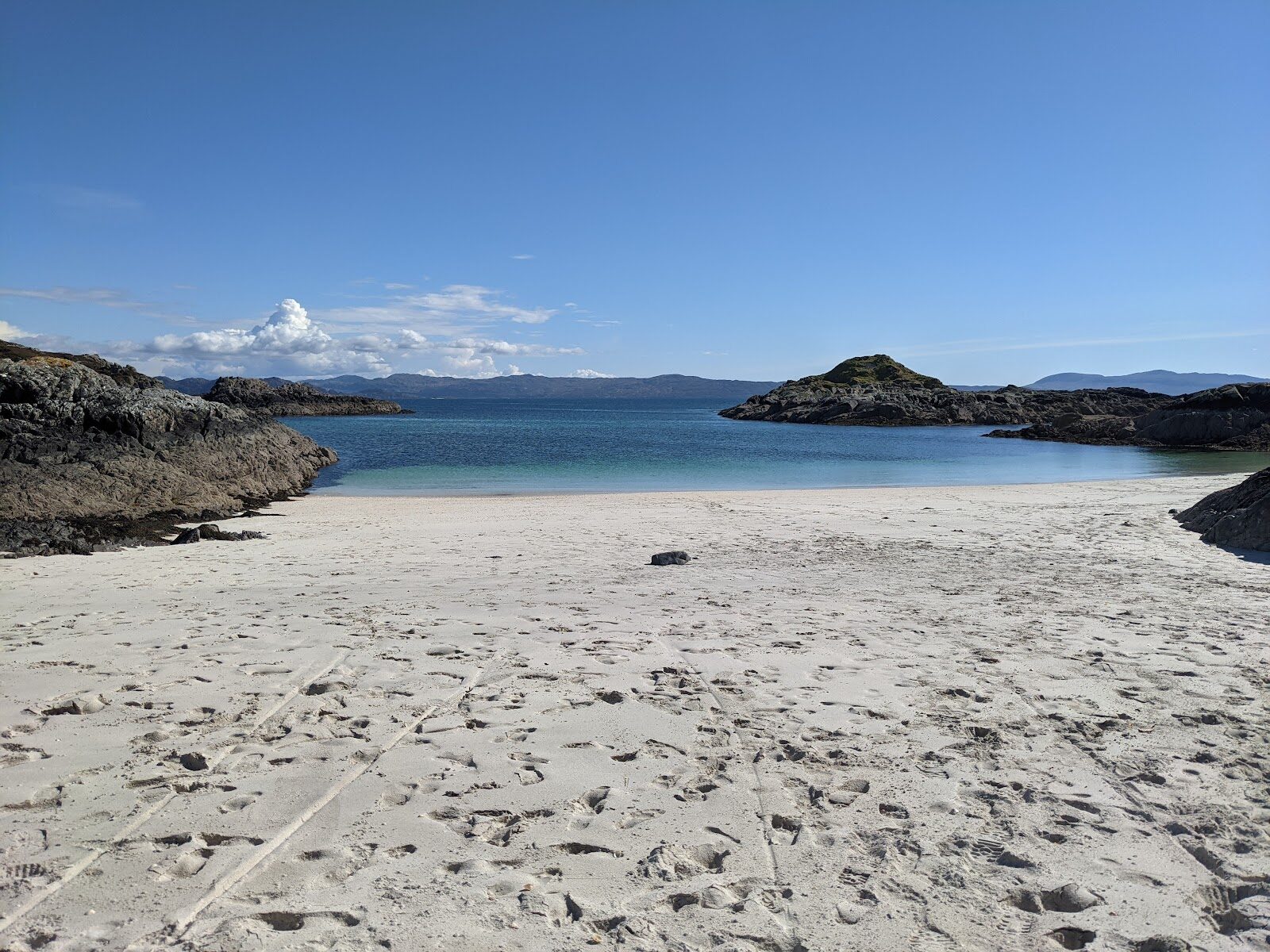 A walk to Port nam Murrach from the Rhu road end at Arisaig