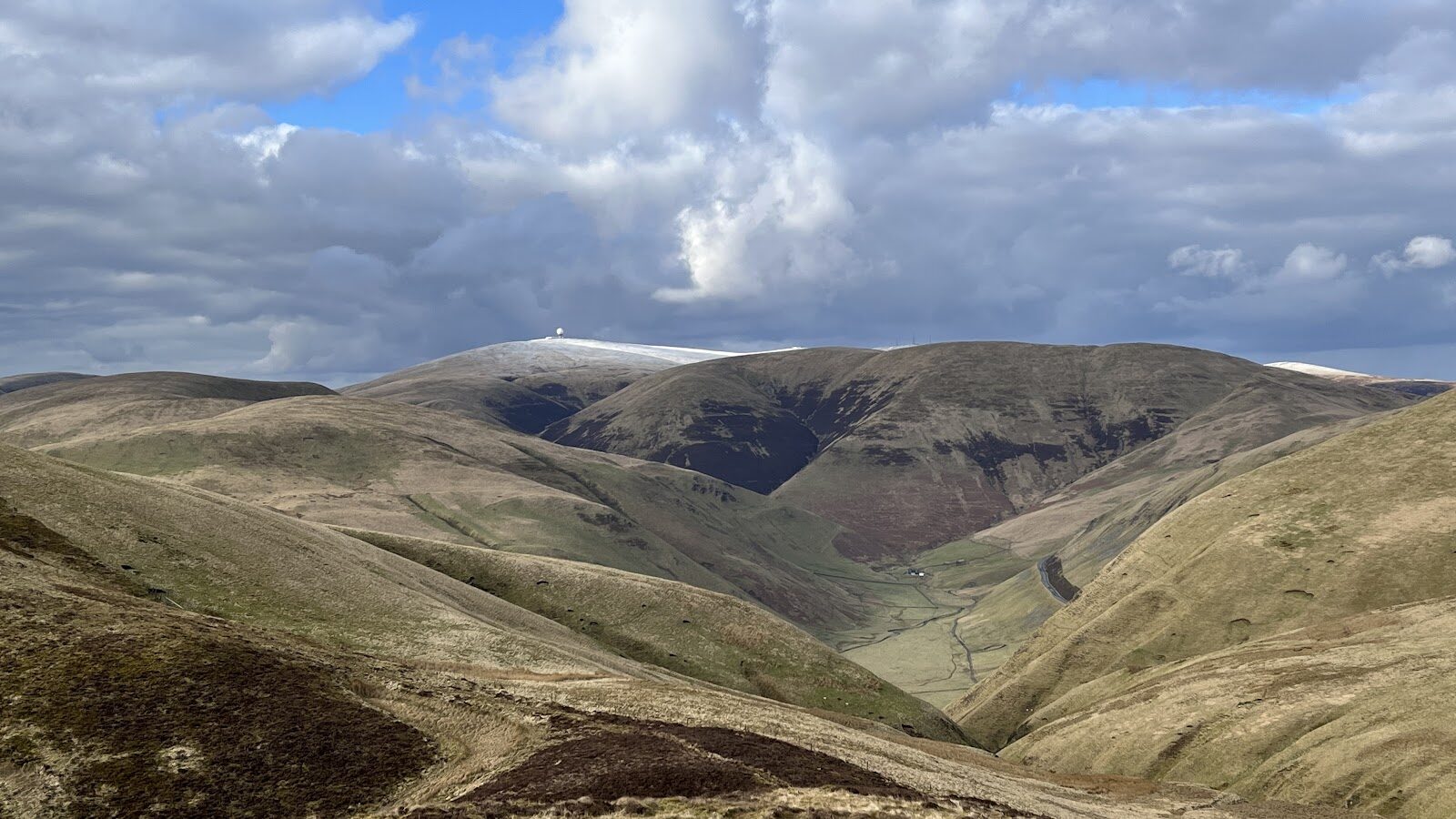A walk up Lowther Hill from Wanlockhead