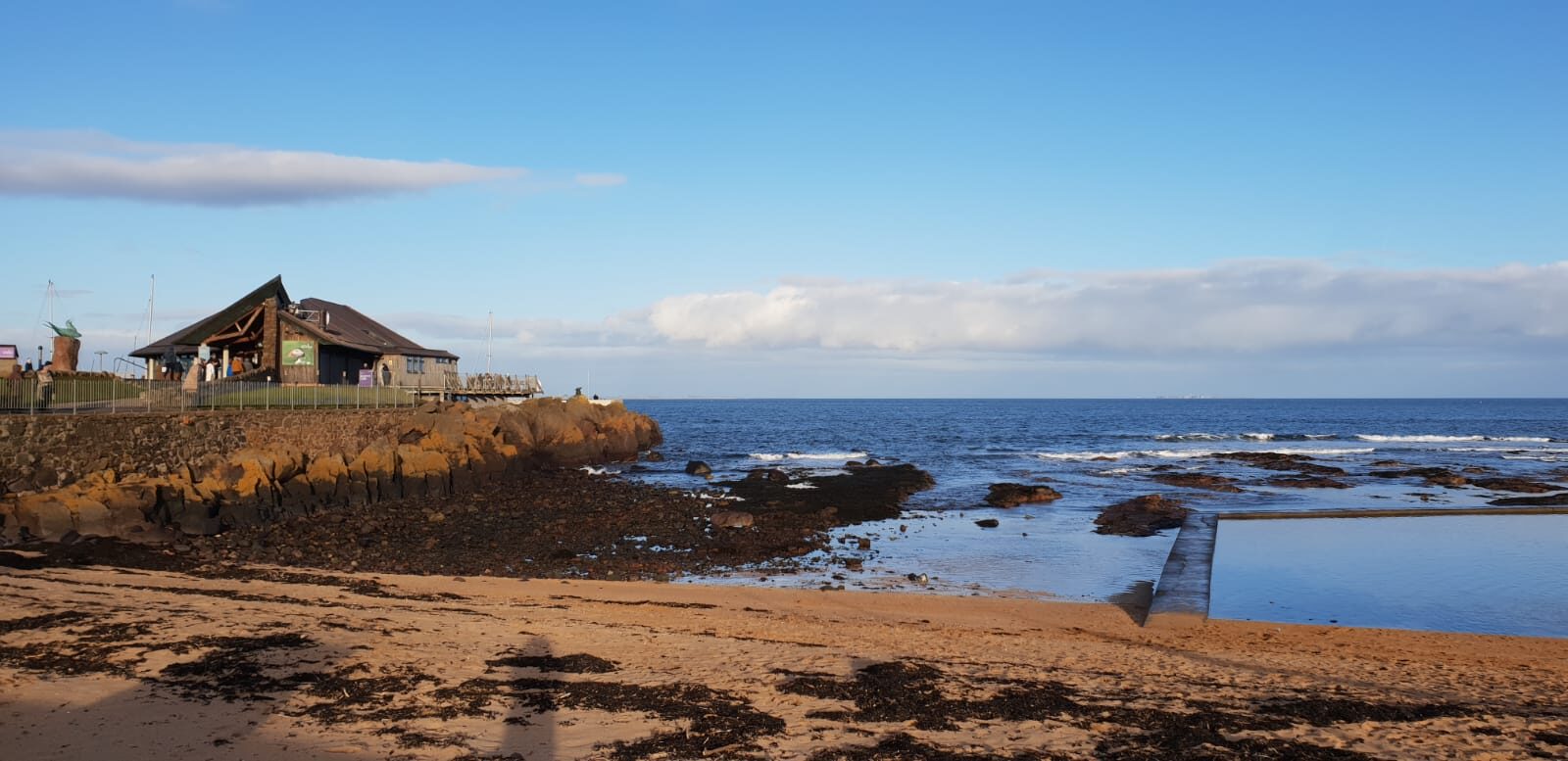 The Scottish Seabird Centre in winter