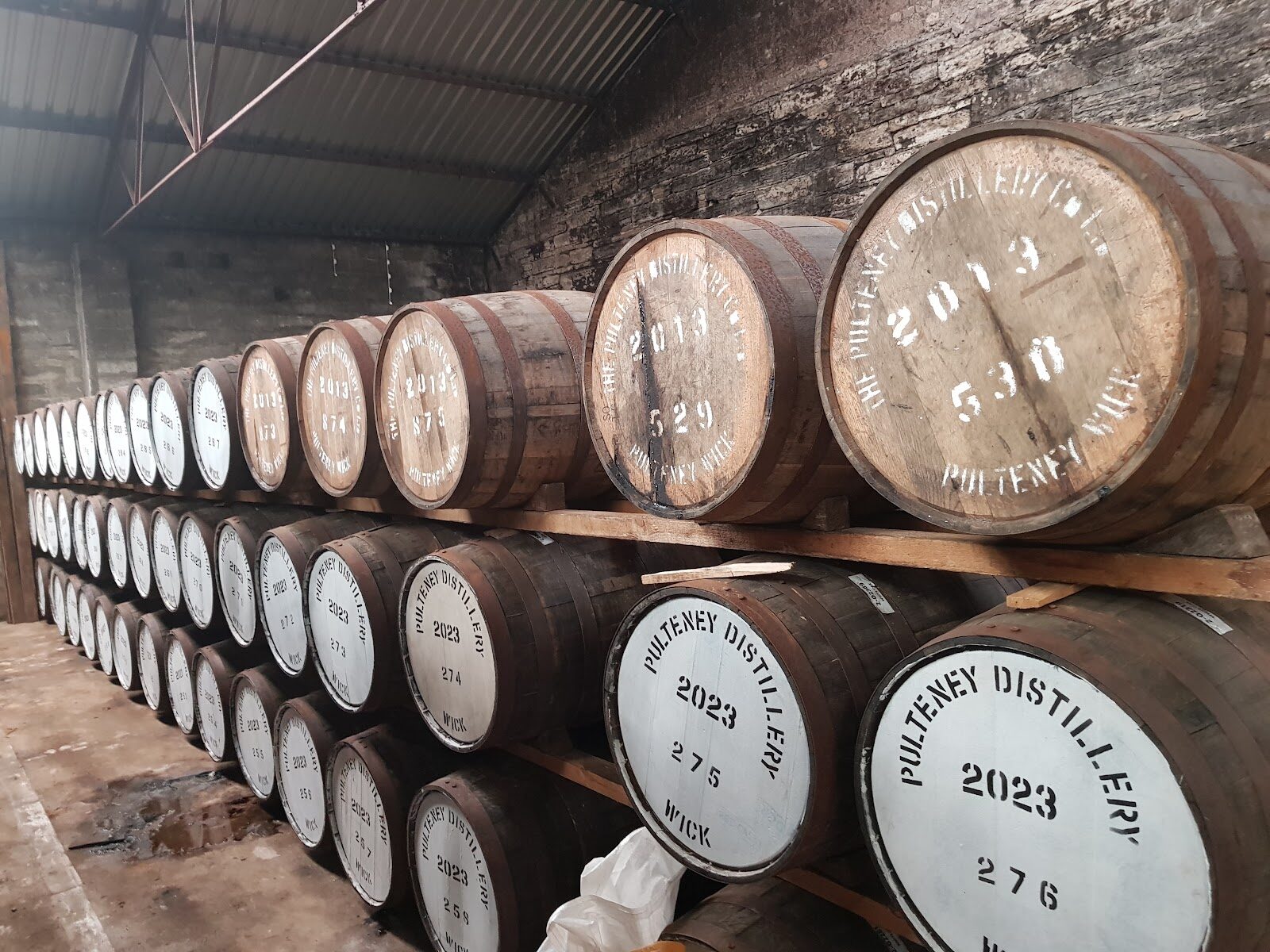 Old Pulteney distillery tour in Wick