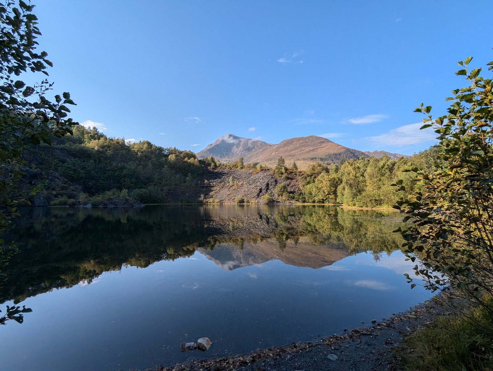 Ballachulish Slate Quarry and lunch by Loch Leven