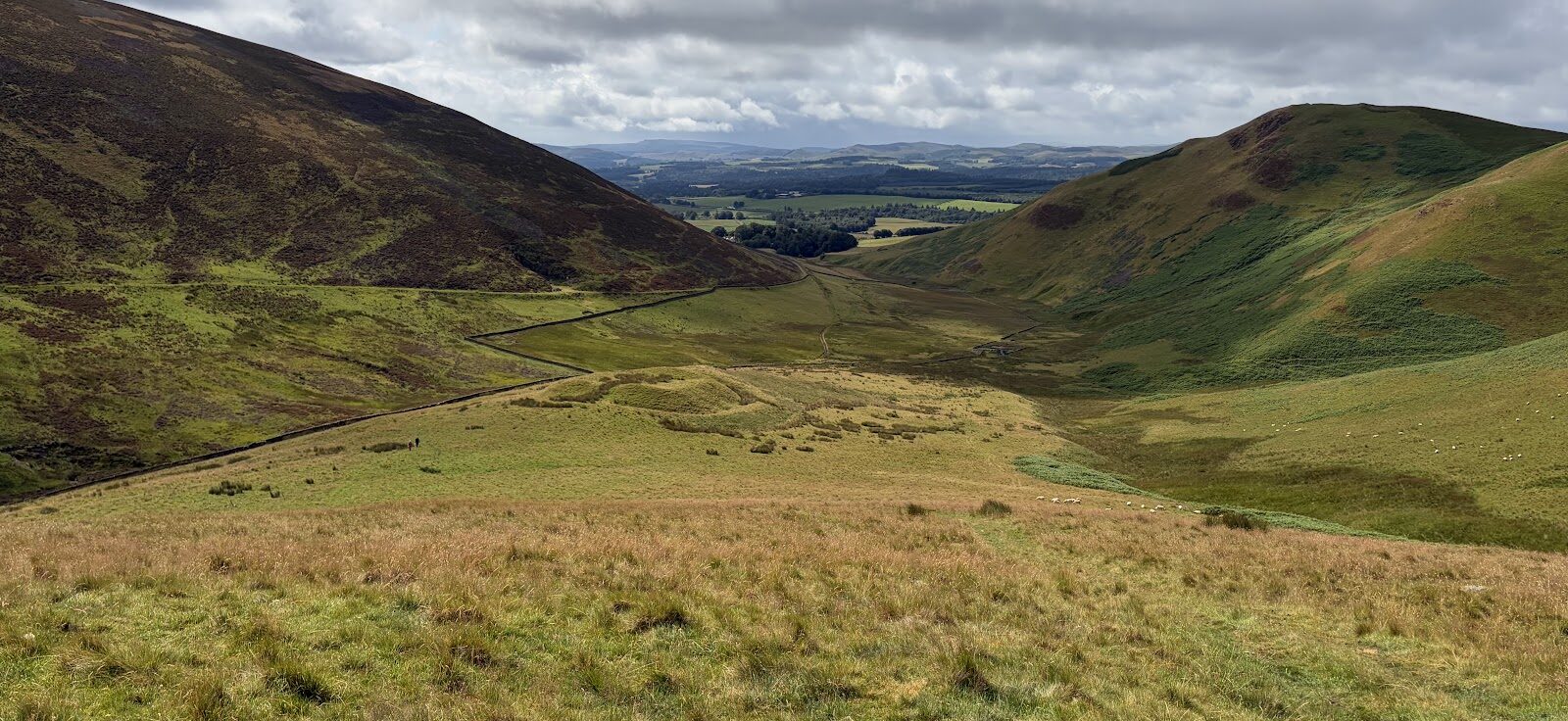 A walk up the Well Path from Durisdeer to the Roman fortlet