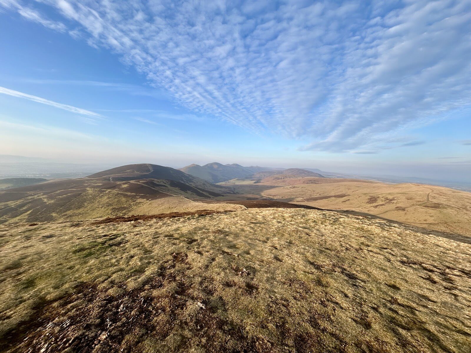 Pony trekking at Swanston, under the Pentland Hills