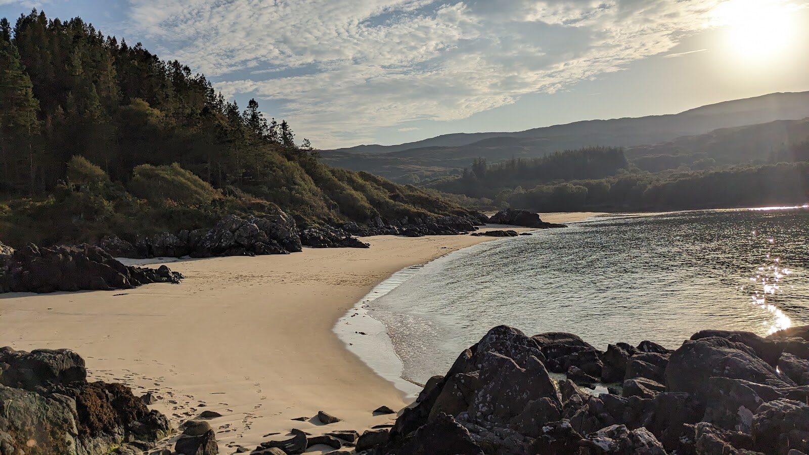 A walk to the Singing Sands from Arivegaig