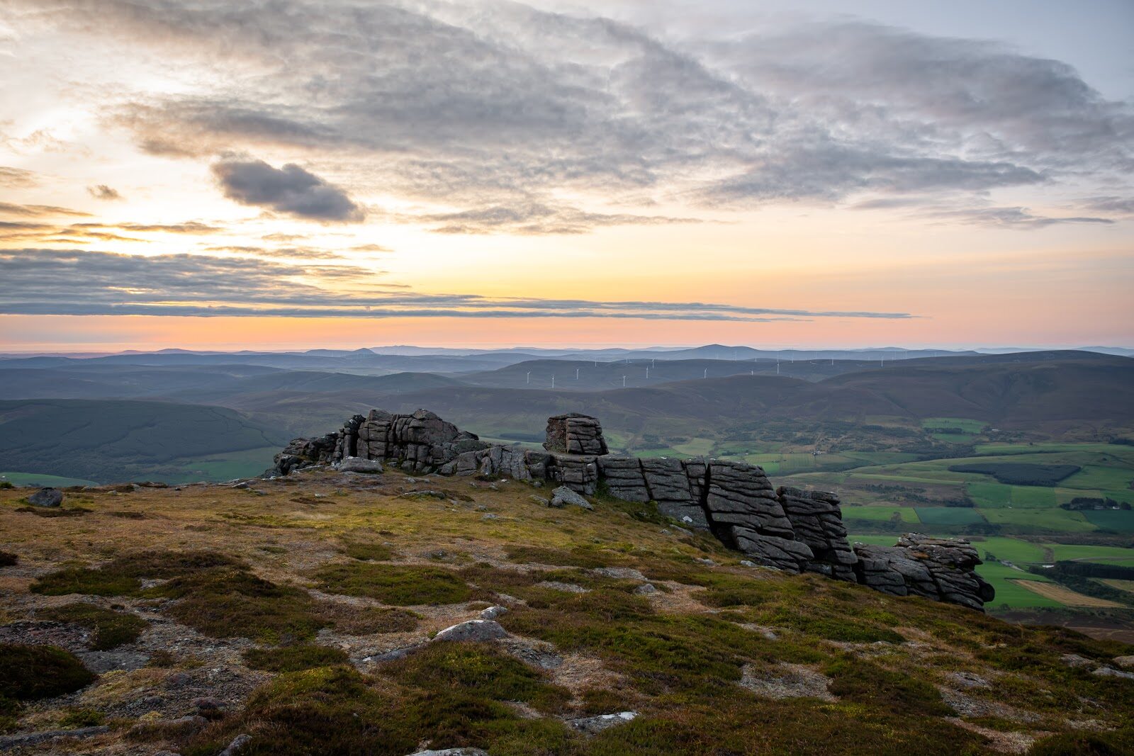 Up Ben Rinnes, above Speyside