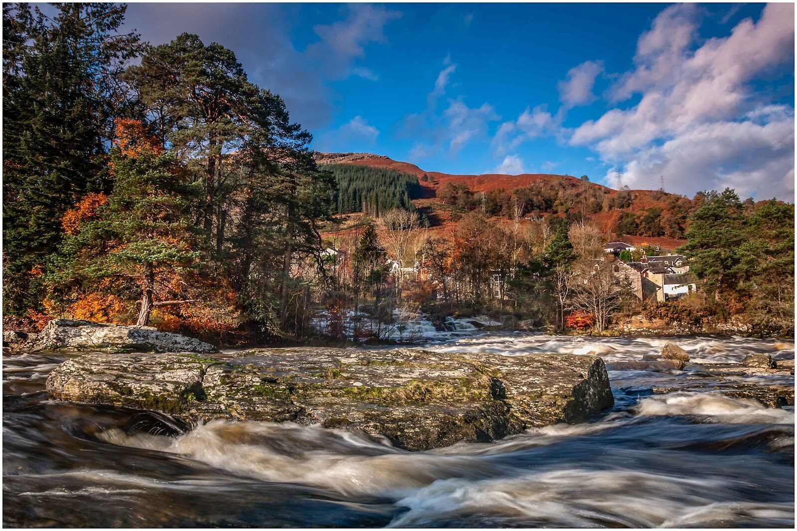 The Auchmore circuit walk from the Falls of Dochart, Killin