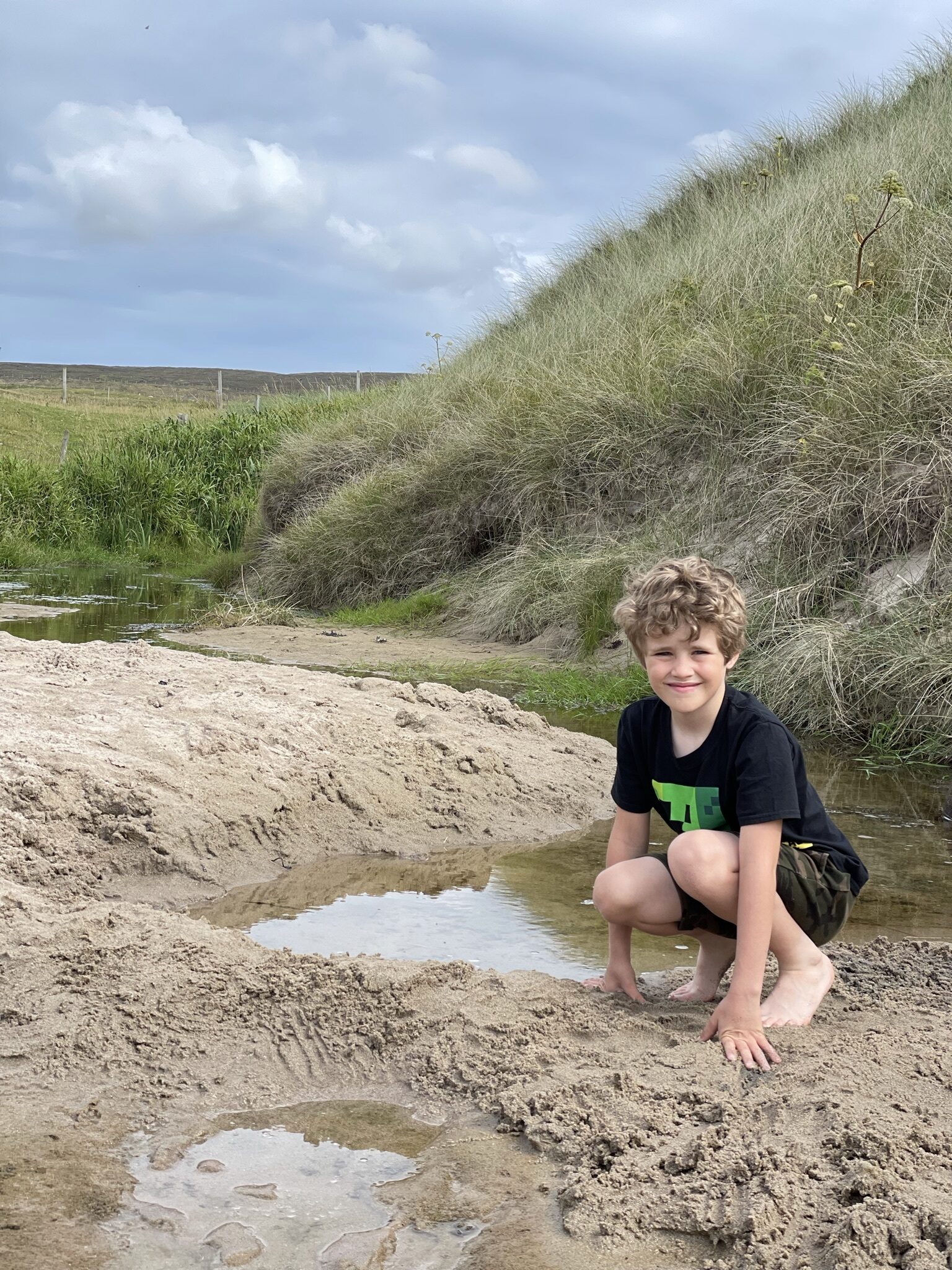 Making a dam