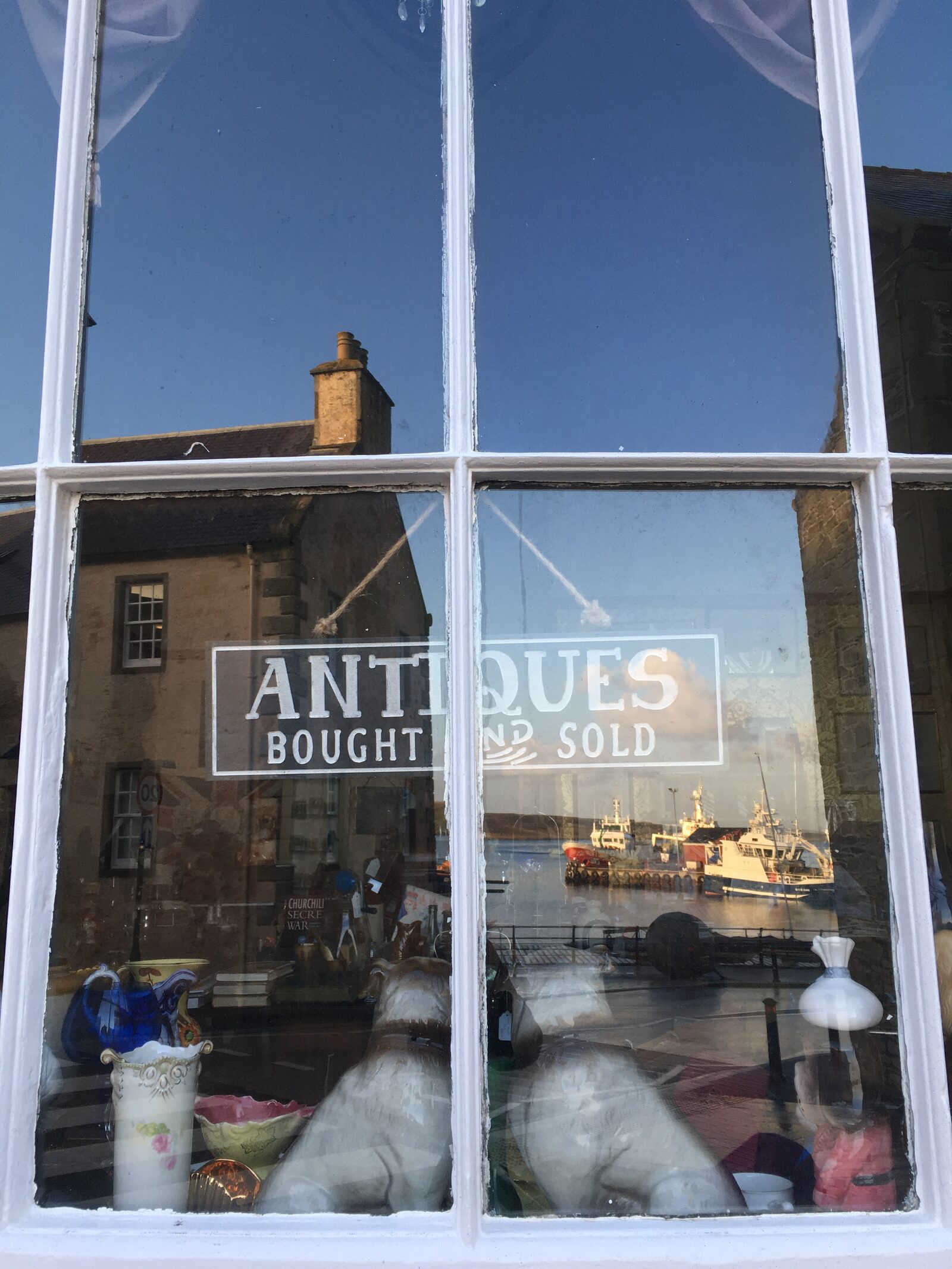 Antique shopping in Shetland