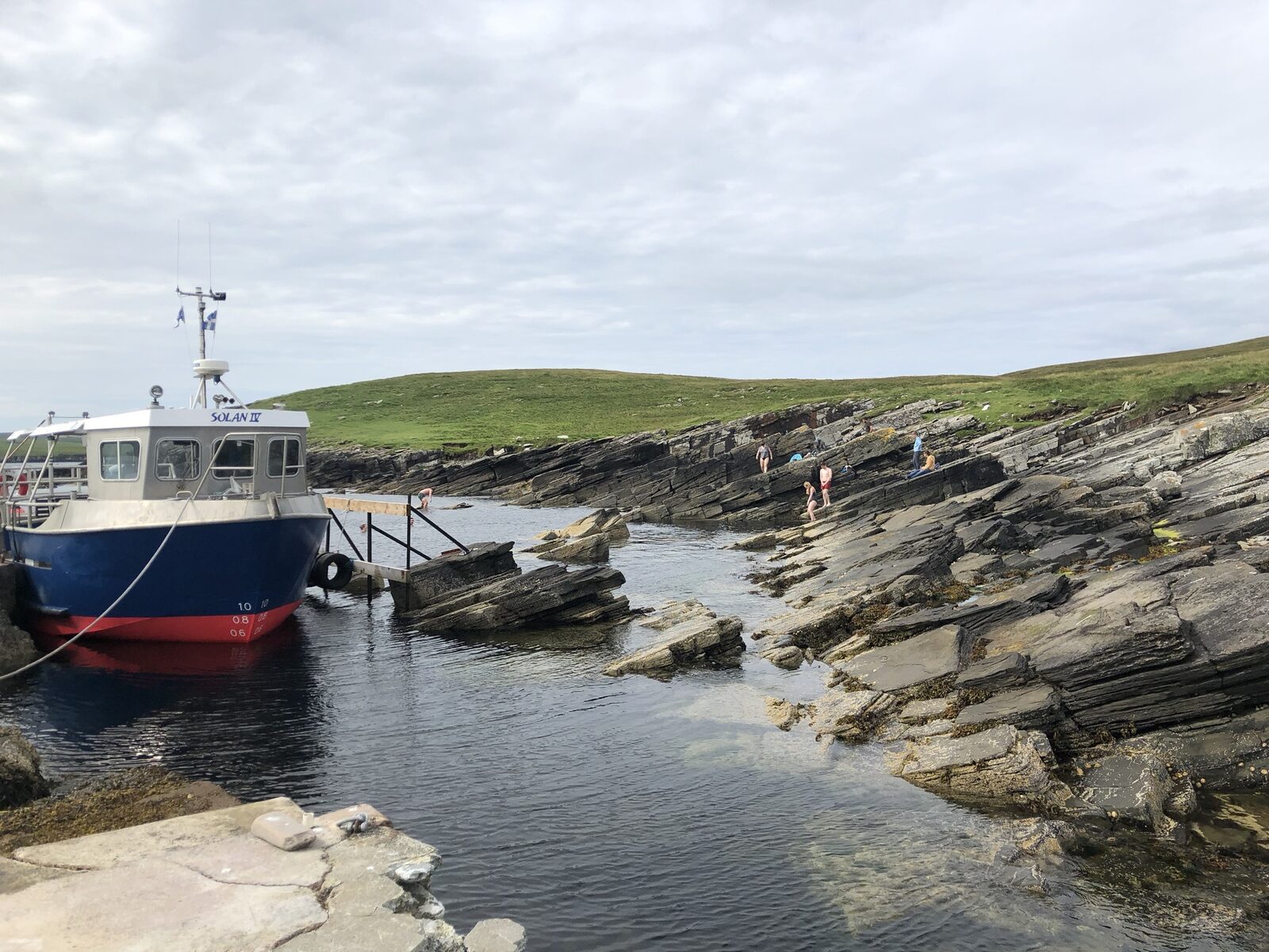 Taking the ferry to another island