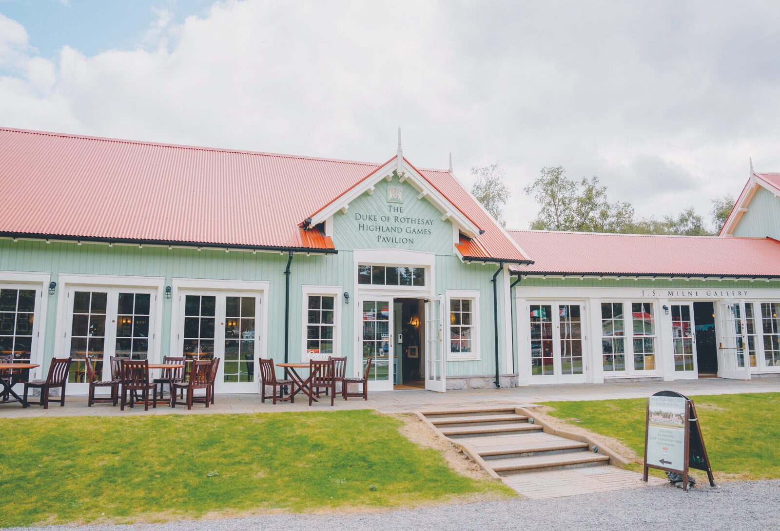 The Highland Games Centre in Braemar