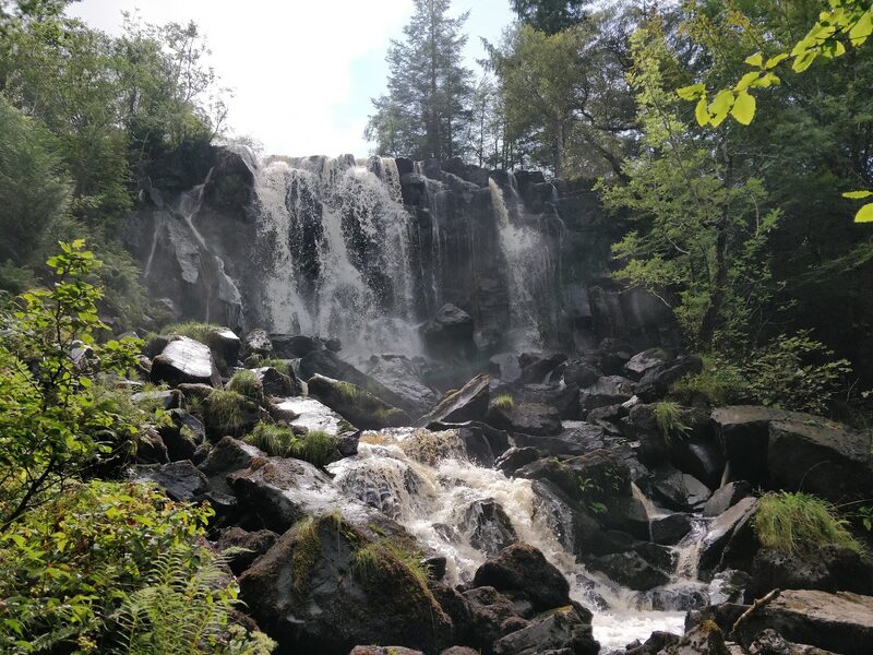 Aros Park Waterfalls